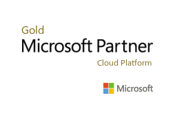 Microsoft Partner Logo x3 Gold