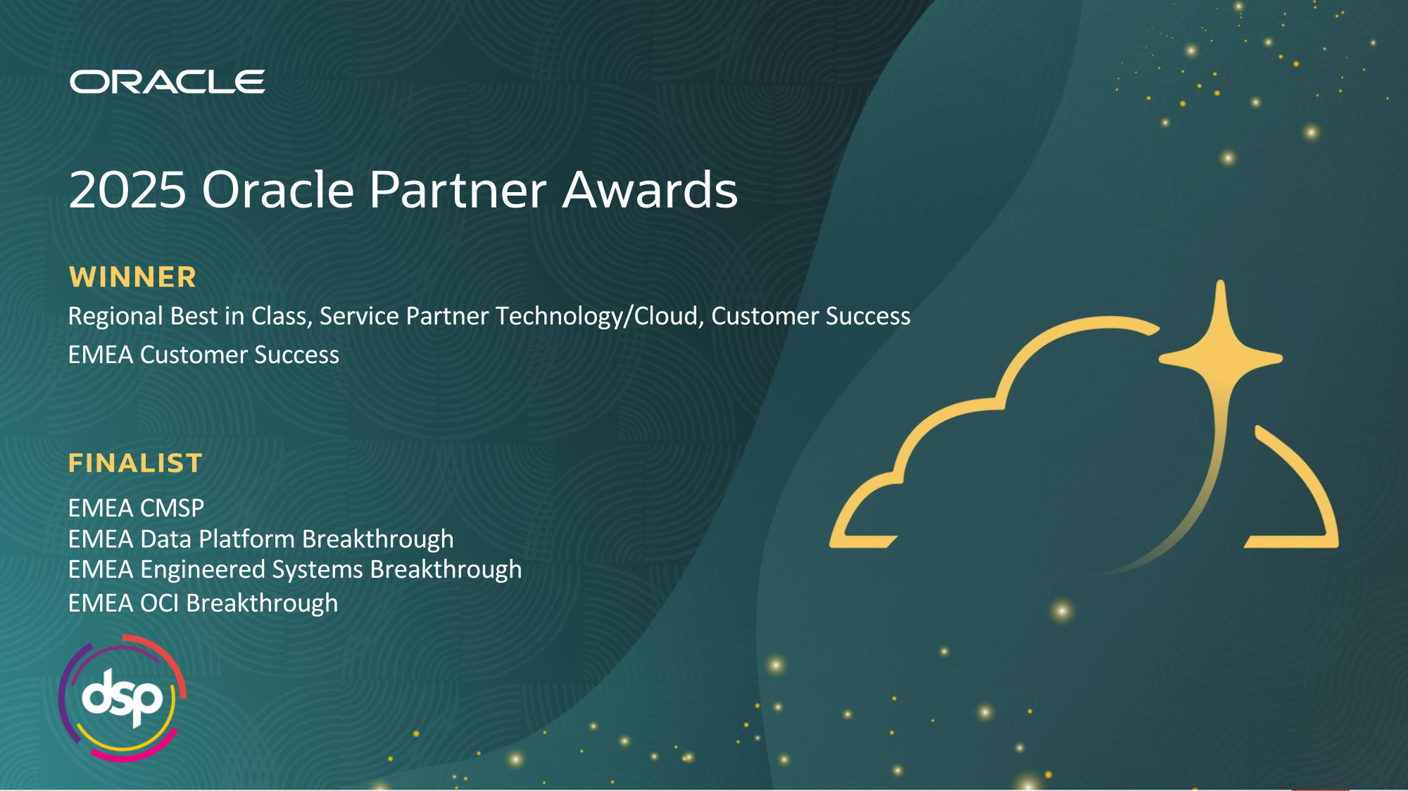 Inside DSP’s Award-Winning Oracle Cloud Journey: From Customer Success to Regional Leadership