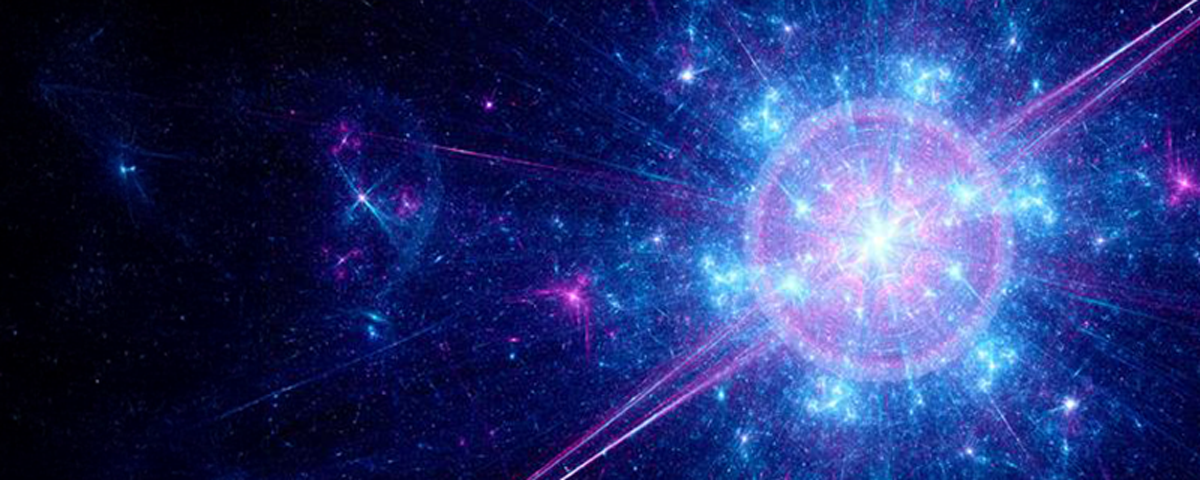 big bang in space