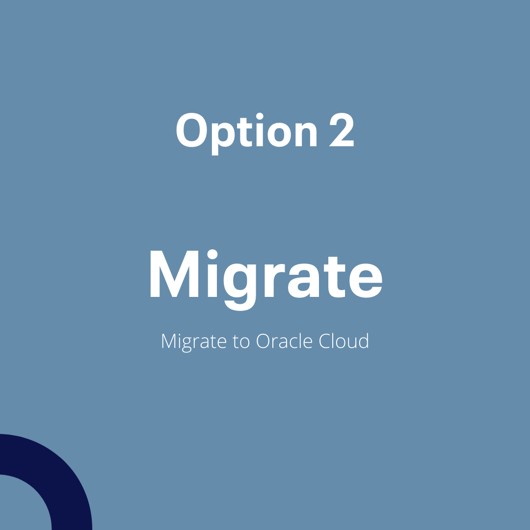 Oracle 18c - Migrate