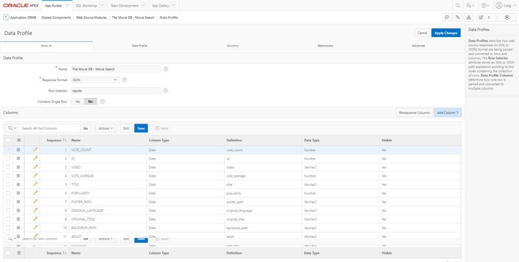 Oracle APEX Data Visualisation and Reporting 4