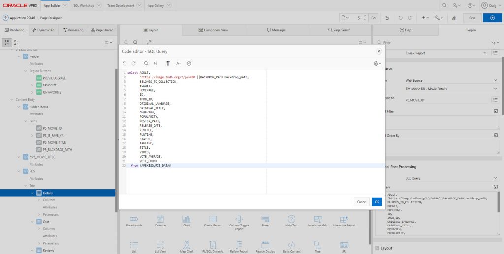 Oracle APEX Data Visualisation and Reporting 7